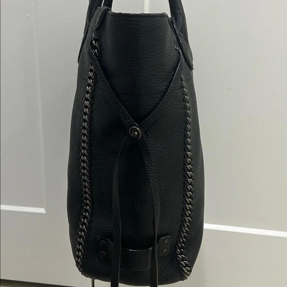 Coach Tatum Tall Tote in Whiplash Leather & Gunmetal